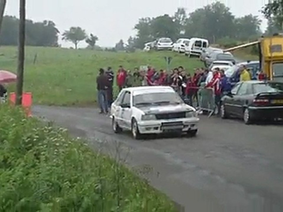 Départ ES1 au rallye de la coutellerie et du tire bouchon 2011