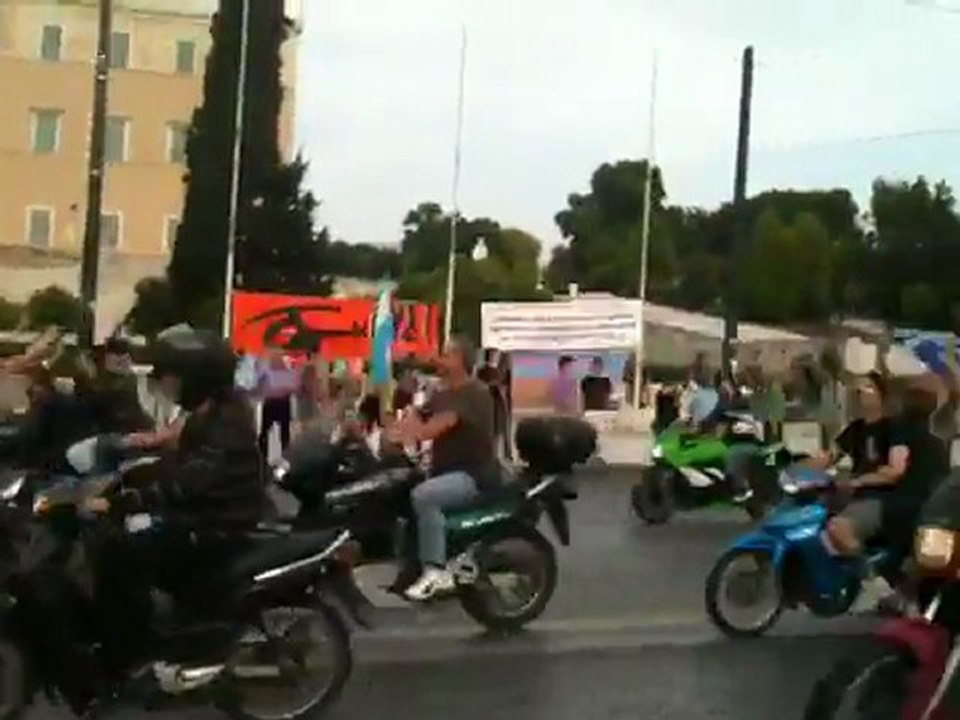 10η μέρα αγανακτισμένων μοτοσυκλετιστές