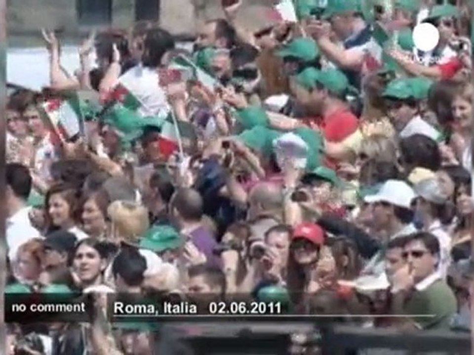 Italy celebrates its 150th anniversary - no comment