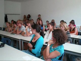 Ana Nobre de Gusmão - leitura em Leipzig com LusoNautas