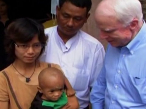 McCain Meets Aung San Suu Kyi in Burma