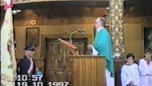 1997 r. - Poświecenie samochodu strazackiego OSP Rogoźnik.