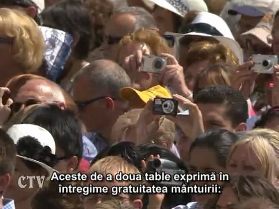 Benedict al XVI-lea: Iubirea lui Dumnezeu intră în istorie