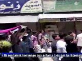 Syrie: des dizaines de milliers de manifestants, des dizaines de morts