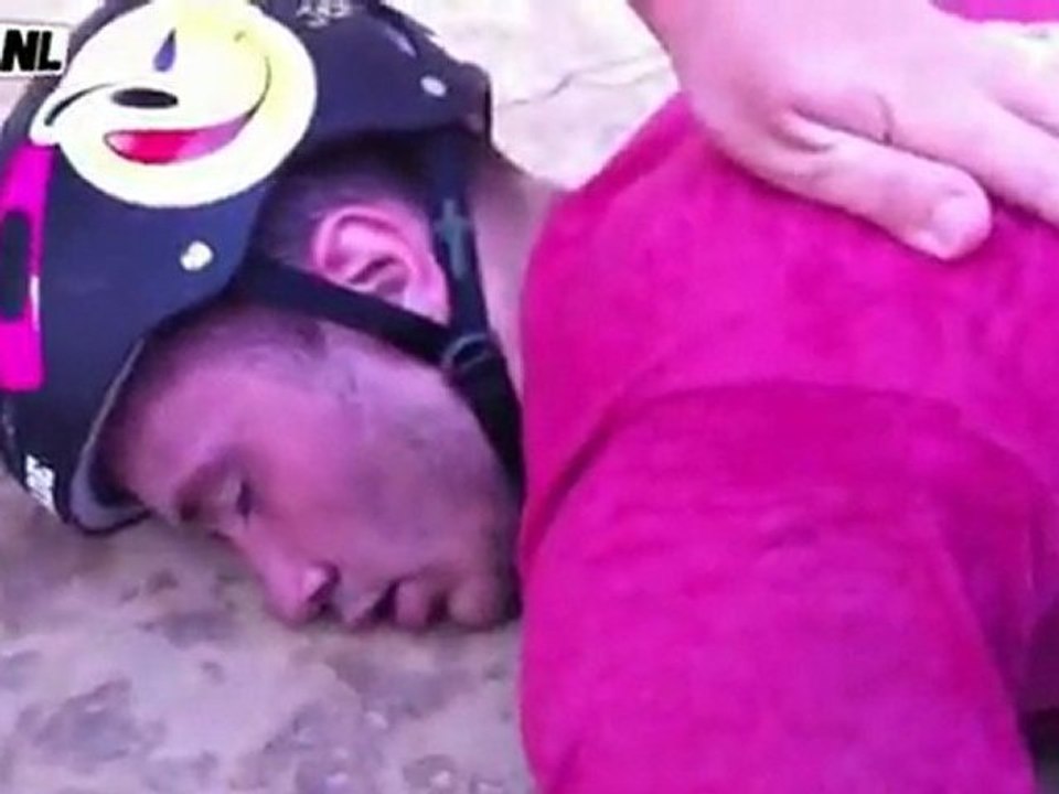 BMX Frontflip poging Fail