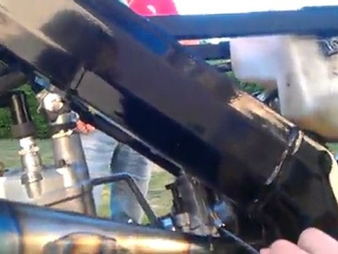 1er demarage drd factory-racing 28 keihin polini D50 pot scr hm