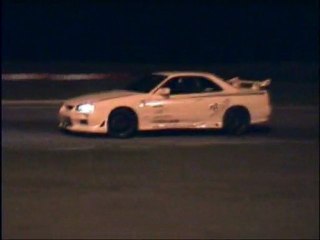 Bapteme de drift skyline R34GTT