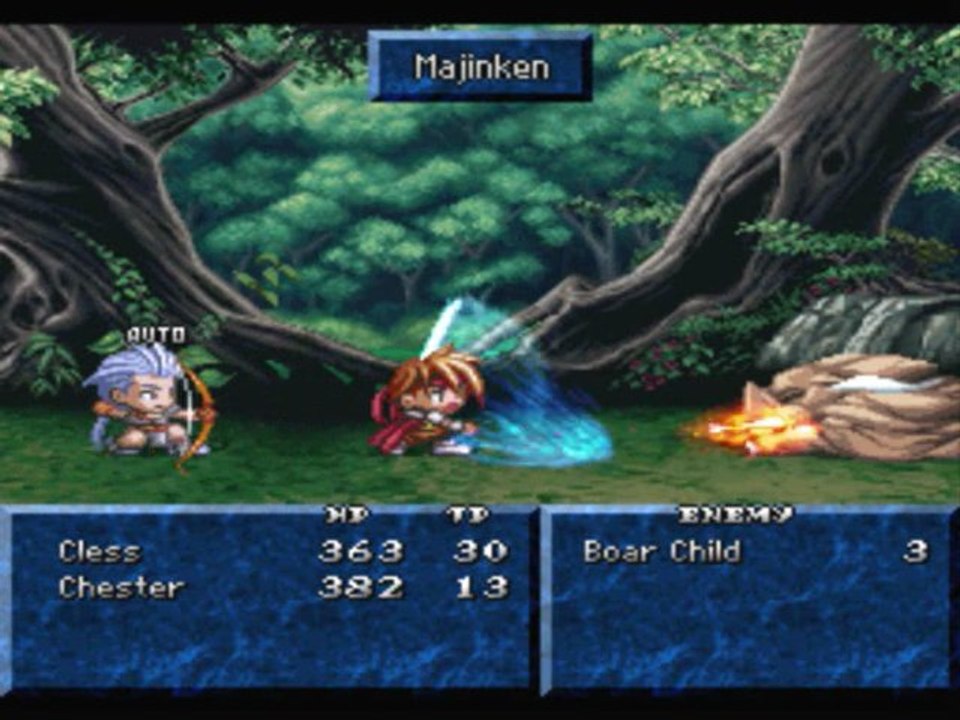 Tales of Phantasia : Boss boar : No damage