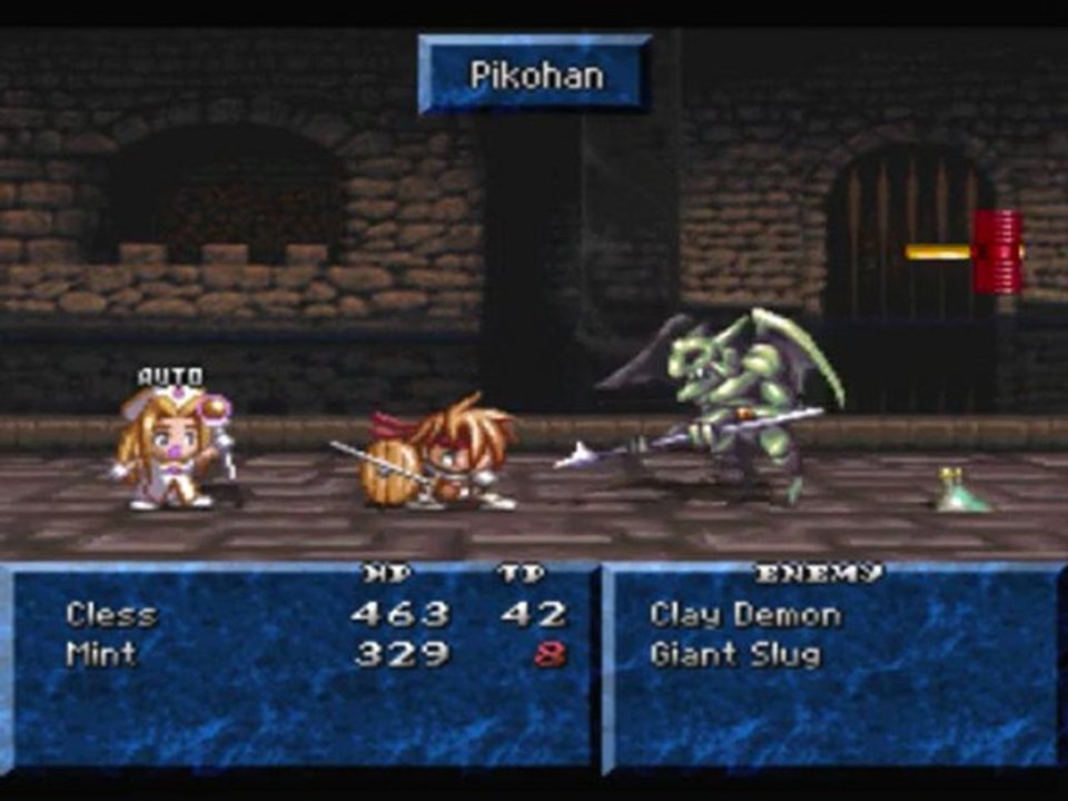 Tales of Phantasia : Boss claw demon : No damage