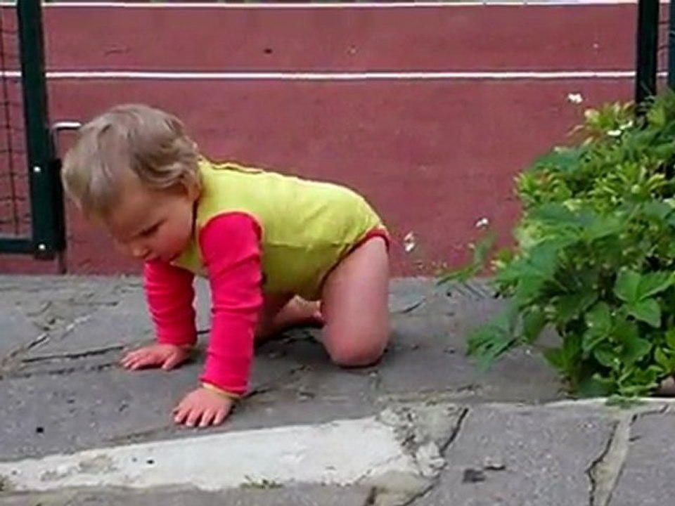 Margot et les escaliers