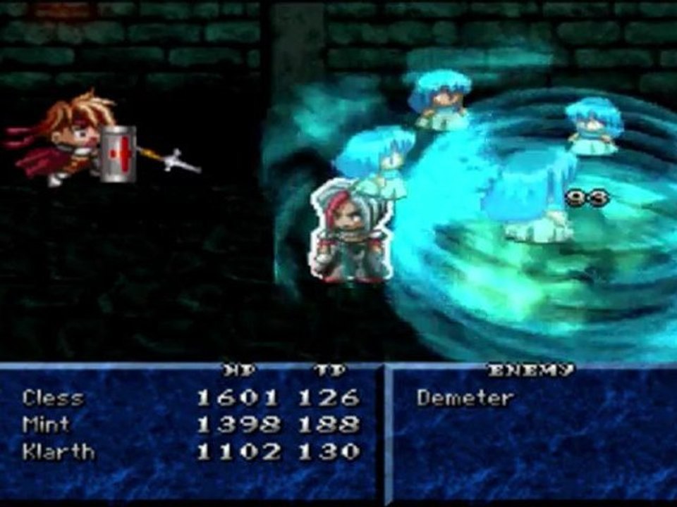 Tales of Phantasia : boss Demiter : No damage