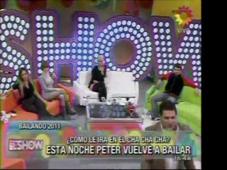 Pedro en Este es el Show 3 - 03 de Junio 2011