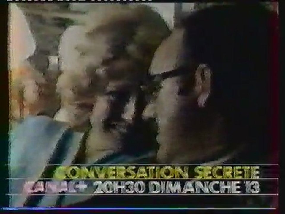 Canal+ Septembre 1987 3 Bandes-annonces et 1 Jingle pub