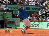 Rafael Nadal vs Andy Murray SF ROLAND GARROS 2011 SET1 [Highlights by Courtyman]