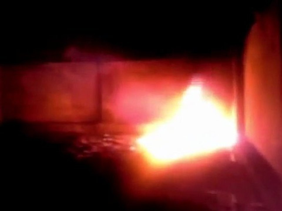 Osama Bin Laden Compound Fire