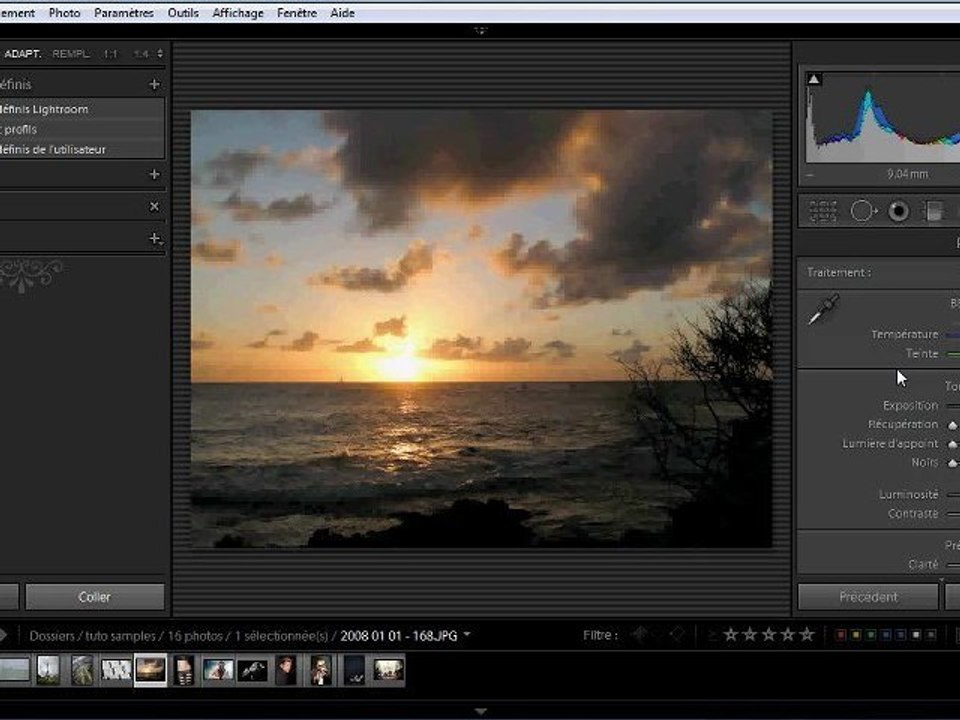 LightRoom 3 - chapitre 02: le module DEVELOPPEMENT
