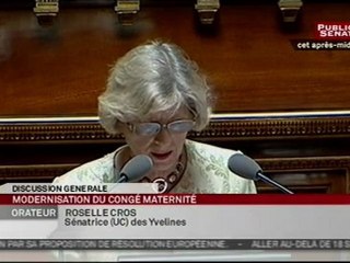 SEANCE,Proposition de loi sur le congé maternité