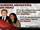 Los medios favorecen a Keiko Fujimori