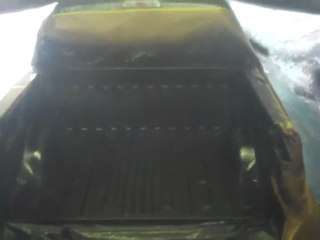 Line-X of Winnipeg Sprays on a boxliner