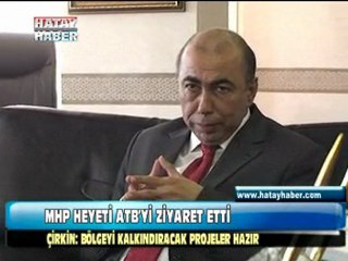 mhp heyeti atb'yi ziyaret etti