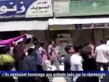 Des dizaines de milliers de manifestants sont descendus dans les rues en Syrie, en particulier à Hama (centre)