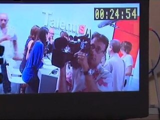 Portrait de l'équipe de télévision “Talents“