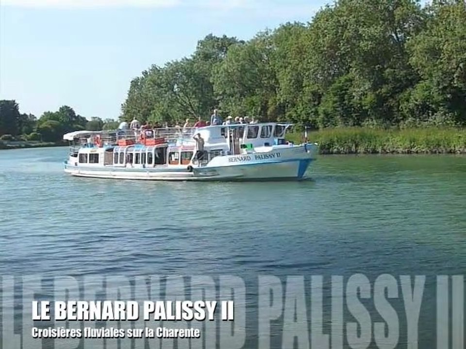 Croisière sur la Charente à bord du Bernard Palissy II