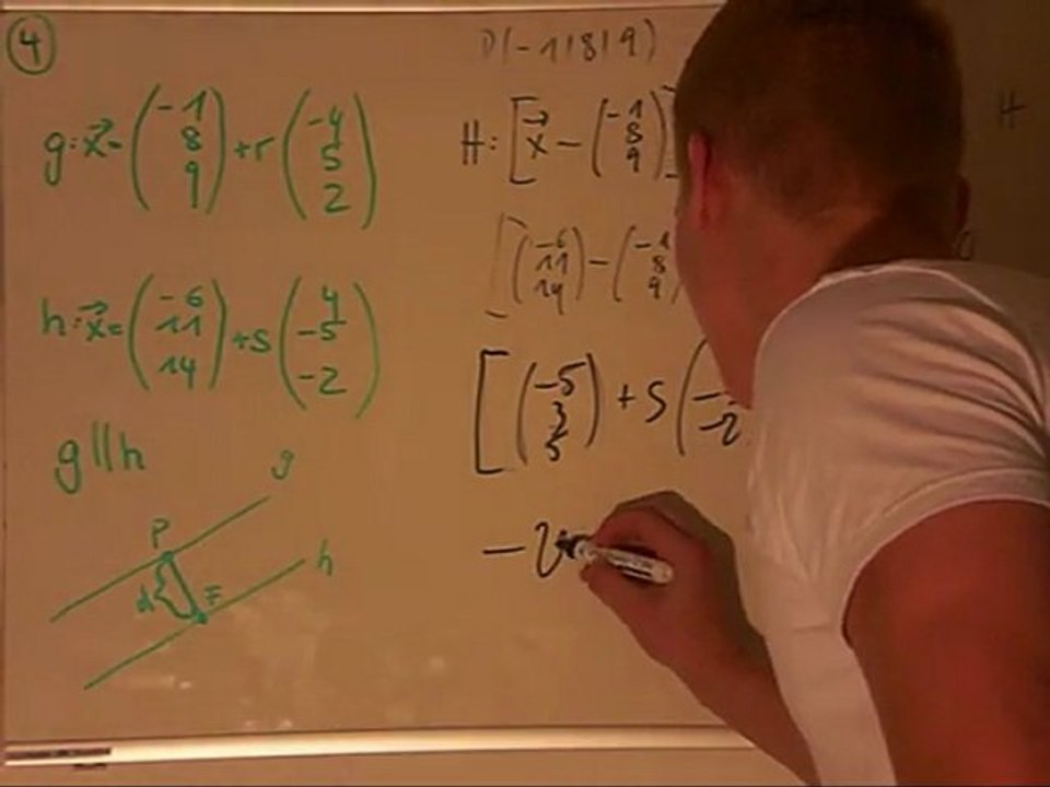 Abstand Gerade - Gerade