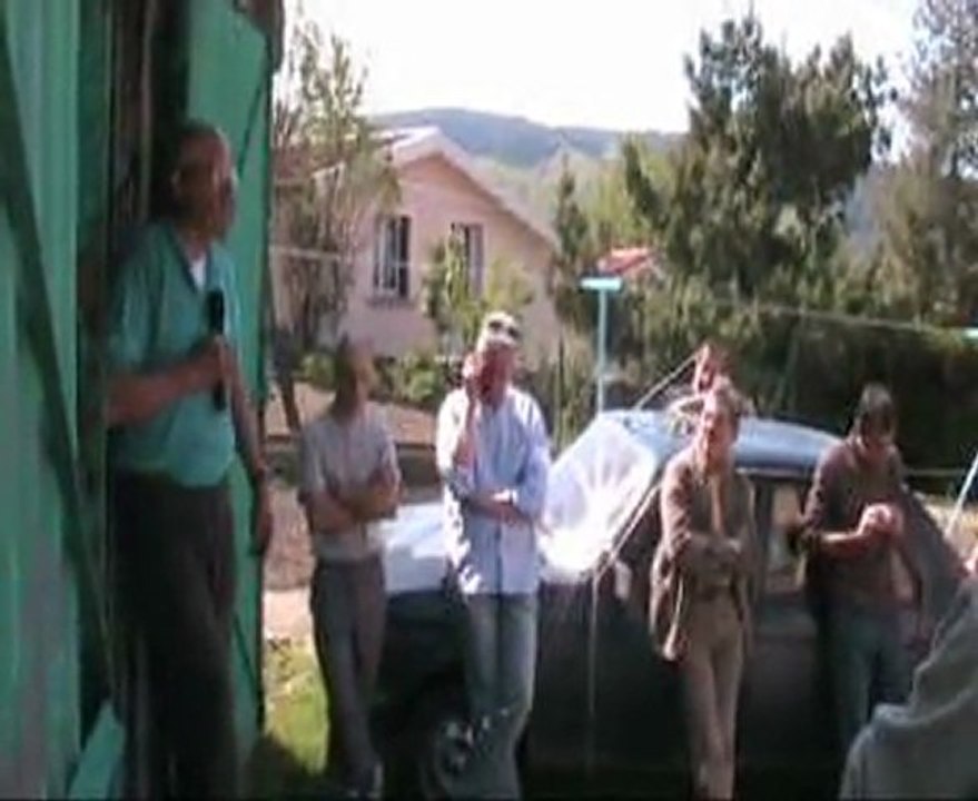 Castres ,  l' éolienne a Serge: éolienne  autoconstruite .