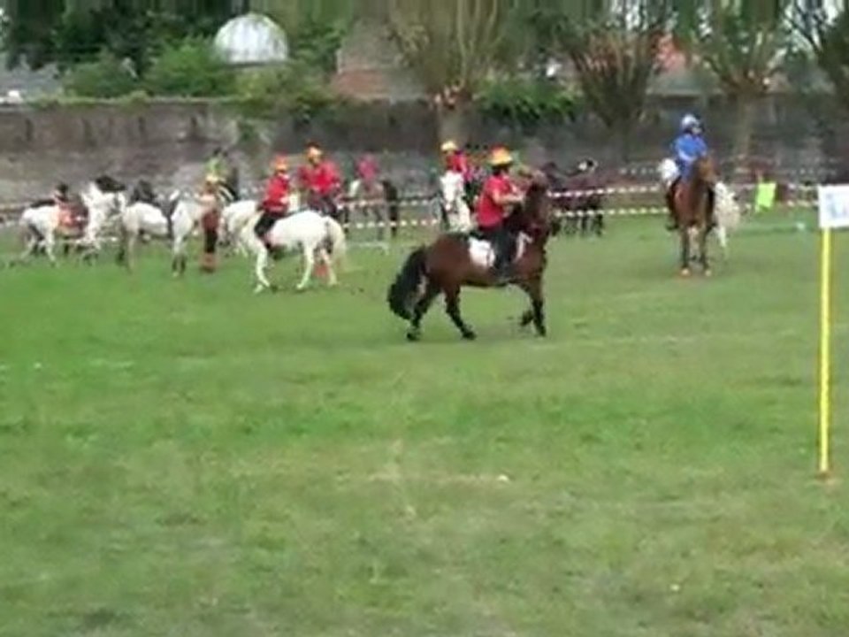 Pony Games Challenge Ch'tis Ouest  2011 Condé Manche 1 Minimes du Logis du Poney