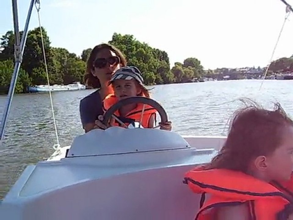 Capitaine Lucie sur l'Erdre