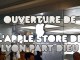 Ouverture de l'Apple Store de Lyon Part Dieu
