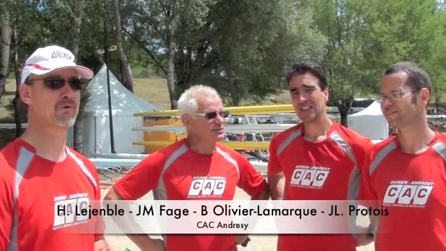 Critérium National handi-aviron et Vétéran 2011