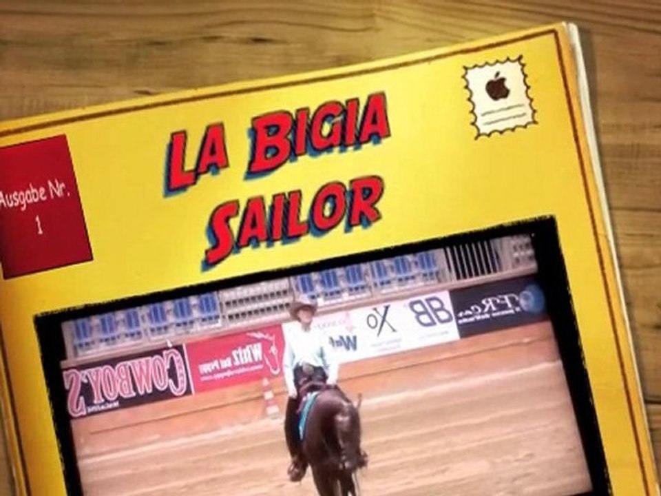 La Bigia Sailor.Shauna Larcombe. Futurity 2010