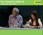 1er Congrès fédéral - Partie 3 - Résultats congrès décentralisé, motions d'orientation et motions ponctuelles