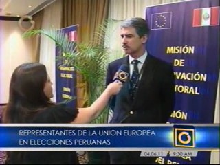 Eurodiputados presentes en Perú