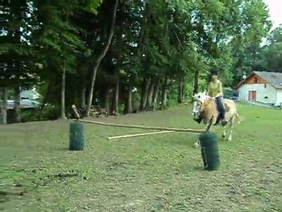 Rozany et moi en saut