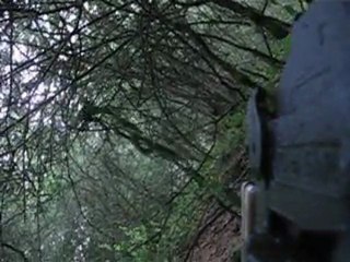 visite de notre terrain passage au ras du sol