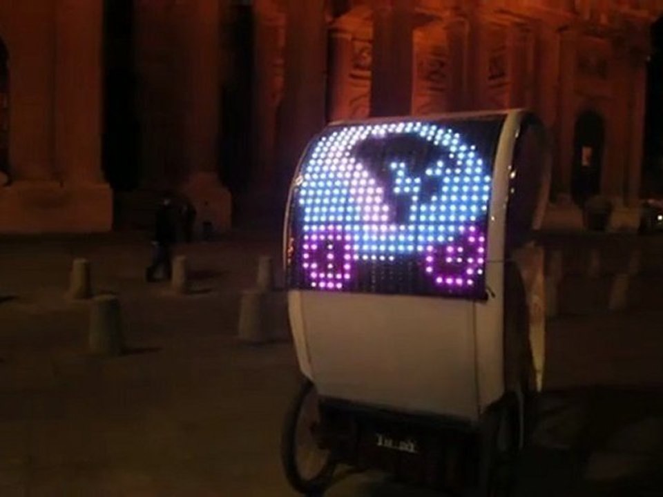 Ecran video  flexledlight P40mm sur Tripup