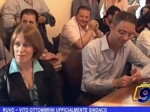 Ruvo | Vito Ottombrini ufficialmente Sindaco