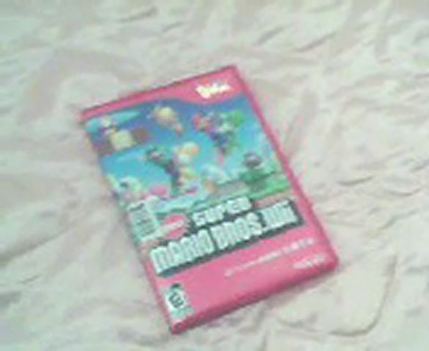 New Super Mario Bros.wii Unbox