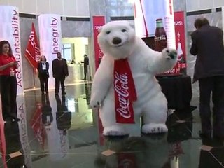 Spectacular Coca-Cola 3D 125th Anniversary Illumination