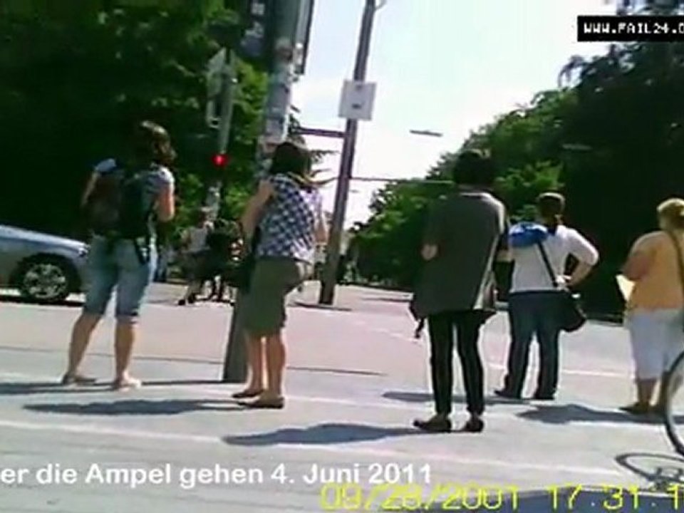 Rot über die Ampel gehen 4. ‎Juni ‎2011