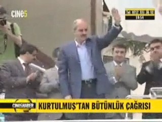 Kurtulmuş: ''Bölmek İçin Değil, Bütünleştirmek İçin Geliyoruz''