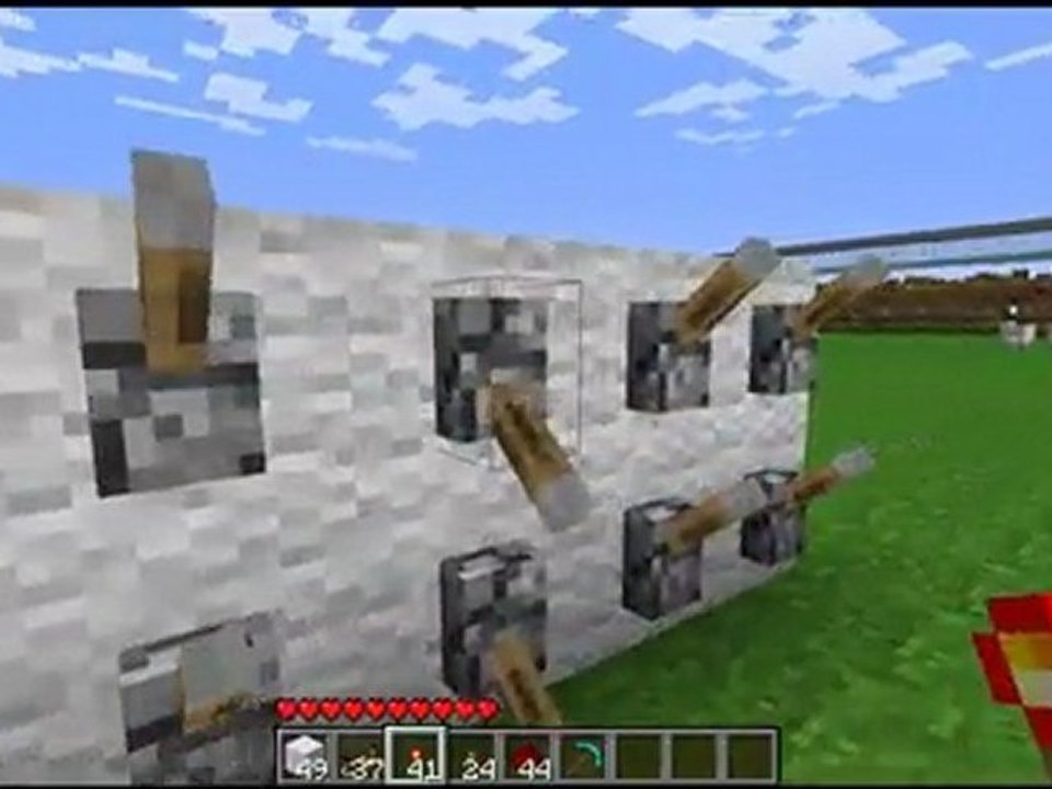 Tuto MINECRAFT : Upgrade de la porte à code