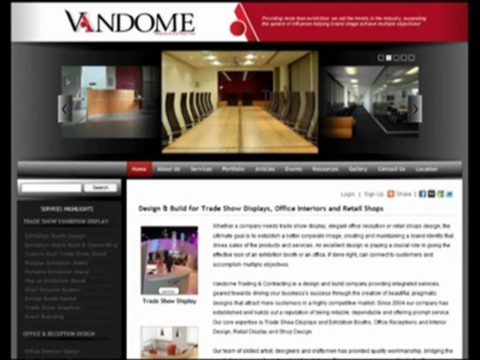 Trade Show Stand | Office Interior Design | Retail Shop Design Qatar