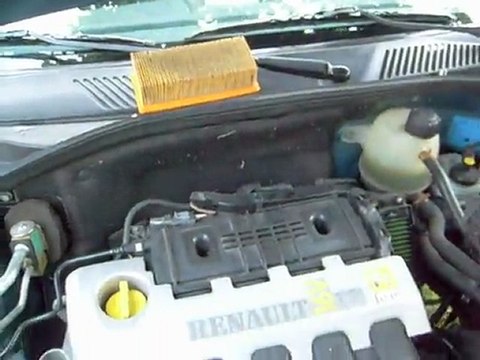 filtre a air green clio 2.2 pack clim 12.16v twingo