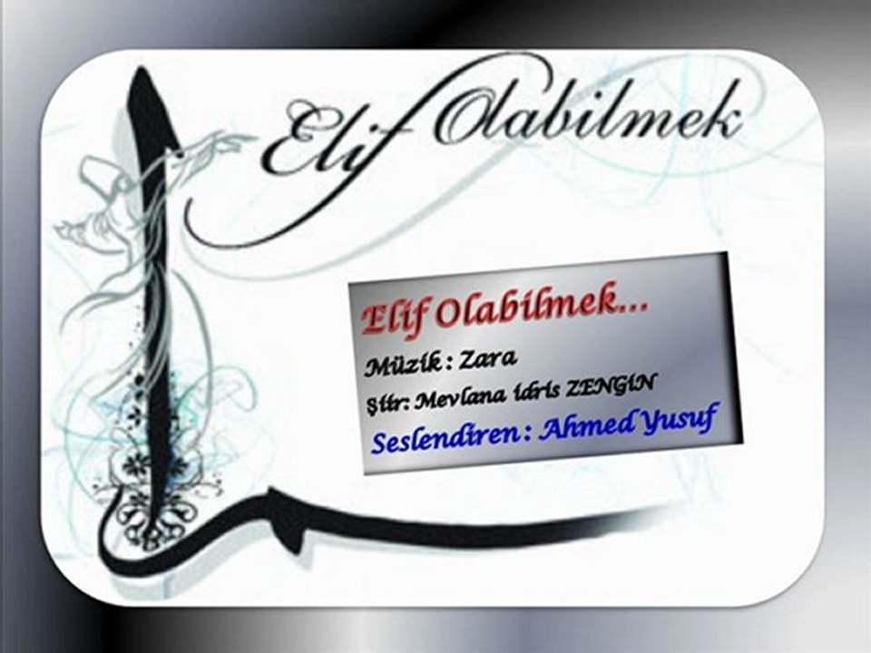Ahmed Yusuf - Elif Olabilmek