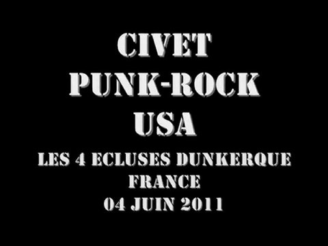 Civet [USA] @ Les 4 Écluses, Dunkerque 04-06-2011