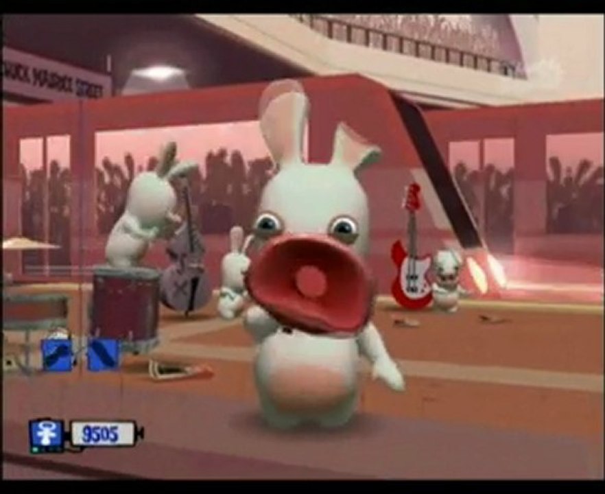 Rayman Production Presente The Lapin Cretin Show - Gametest - Et 1, et 2, et 3 Cretins